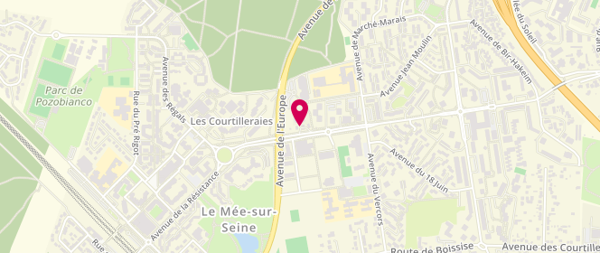Plan de Access - TotalEnergies, Avenue Maurice Dauvergne, 77350 Le Mée-sur-Seine