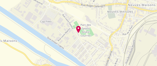 Plan de Intermarche Neuves Maisons, Rue Pasteur, 54230 Neuves-Maisons
