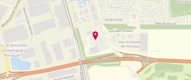Plan de Intermarche Combs la Ville, Rue Charles Fabry, 77380 Combs-la-Ville