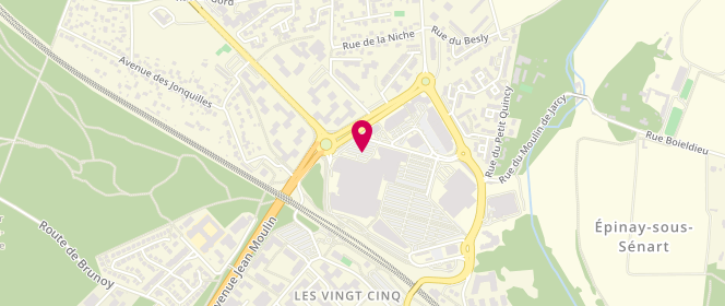 Plan de CORA Val d'Yerres, Centre Commercial Val d'yerres 2, 91800 Boussy-Saint-Antoine