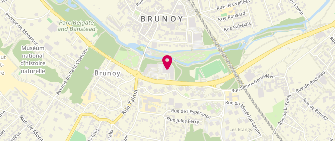 Plan de BP Brunoy, 5 Boulevard Charles de Gaulle, 91800 Brunoy
