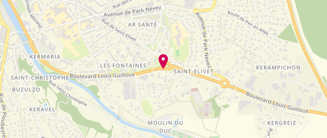 Plan de Leclerc PERLANDIS 2, Route de Guingamp, 22300 Lannion