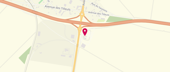 Plan de Access - TotalEnergies, Route Nationale 4 Route de Troyes, 51320 Sommesous