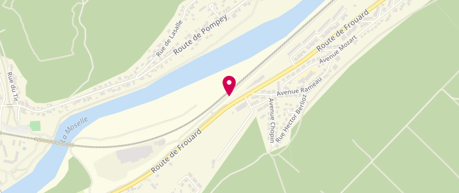 Plan de Intermarche Liverdun, 32, Route de Frouard, 54460 Liverdun