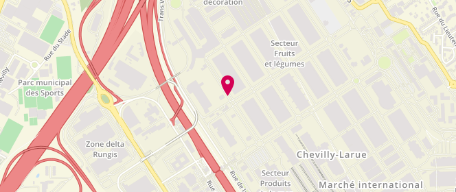 Plan de BP Rungis Viaduc - Carrefour Express, Rue du Viaduc, 94594 Rungis