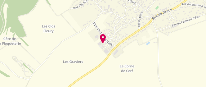 Plan de Station Crf Contact Abondant, 4 Impasse des Graviers, 28410 Abondant