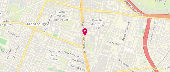 Plan de Access - TotalEnergies, 91 Avenue Aristide Briand, 92120 Montrouge