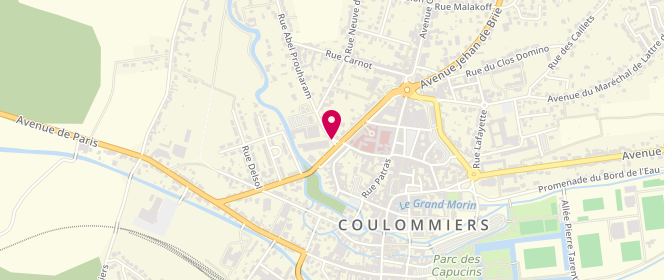 Plan de A l'Intermarche de Coulommiers, 5 Rue Abel Prouharam, 77120 Coulommiers