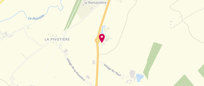 Plan de Leclerc STATION DRIVE ST PIERRE DU REGARD, Zone Artisanale la Remaiziere, 61790 Saint-Pierre-du-Regard