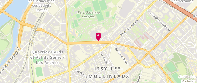 Plan de Esso Freres Voisins, 19 Boulevard des Freres Voisins, 75015 Paris