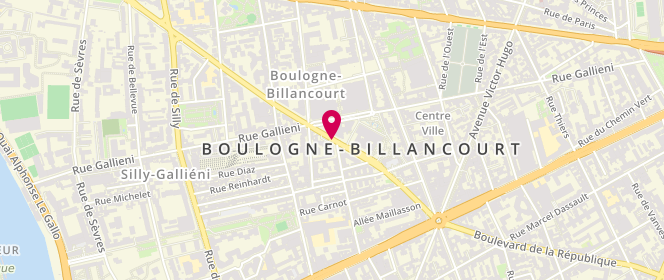 Plan de TotalEnergies RELAIS BOULOGNE BILLANCOURT, 29-31 Avenue Morizet, 92100 Boulogne-Billancourt