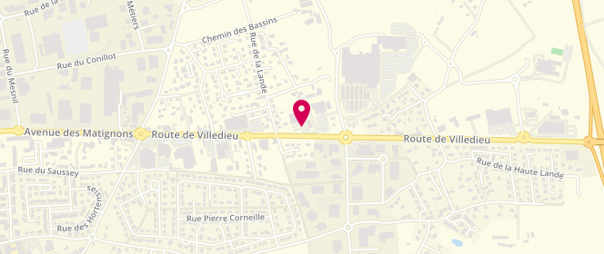 Plan de Leclerc GRANVIDIS, Route de Villedieu, 50400 Granville