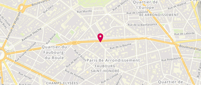 Plan de Access - TotalEnergies, 164 Boulevard Haussmann, 75008 Paris