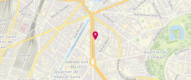 Plan de Access - TotalEnergies, 152-162 Boulevard de la Villette, 75019 Paris