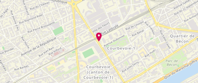 Plan de Access - TotalEnergies, 72 Boulevard de Verdun, 92400 Courbevoie