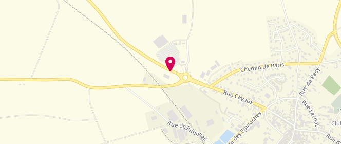 Plan de Carrefour Market, Route Départementale 52, 27220 Saint-André-de-l'Eure