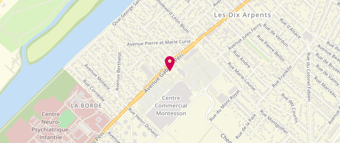 Plan de Carrefour Montesson, 280 Avenue Gabriel Péri, 78360 Montesson