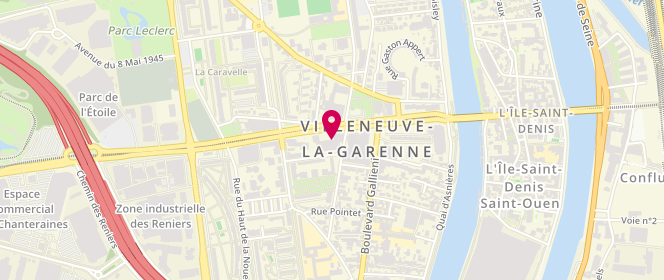 Plan de BP Villeneuve la Garenne, 37 Avenue de Verdun, 92390 Villeneuve-la-Garenne
