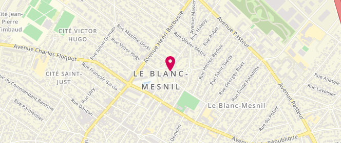 Plan de E. Leclerc Blanc Mesnil, 192 Avenue Charles Floquet, 93150 Le Blanc-Mesnil