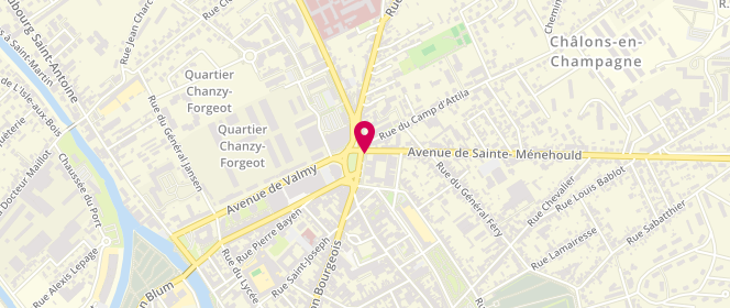 Plan de Esso Valmy, Place de Verdun, 51000 Châlons-en-Champagne
