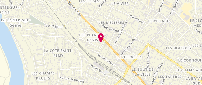 Plan de TotalEnergies TOTAL RELAIS CORMEILLES EN PARISIS, 27, 29, 31, Boulevard Clemenceau, 95240 Cormeilles-en-Parisis