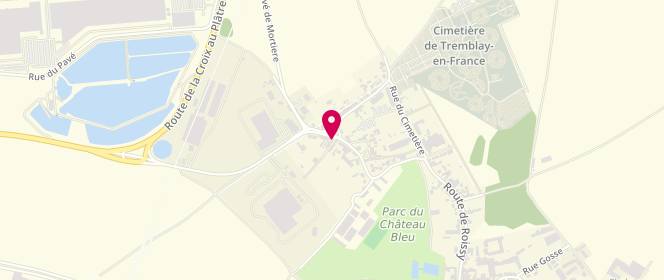 Plan de TotalEnergies RELAIS CROIX PIGEOT, Deviation - 1 Route de Roi, 93290 Tremblay-en-France