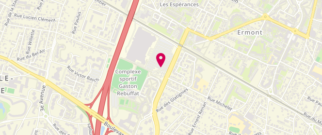 Plan de Cora Ermont, Avenue du Président Georges Pompidou, 95120 Ermont