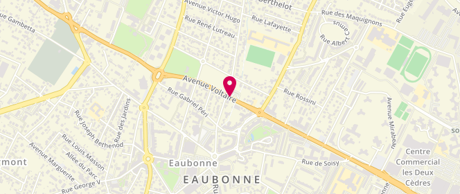 Plan de Esso Eaubonne, 5 Avenue Voltaire, 95600 Eaubonne