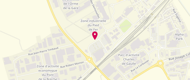Plan de Carrefour Goussainville, 1 Rue Jacques Anquetil, 95190 Goussainville