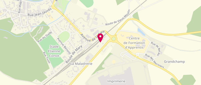 Plan de Market Lizy sur Ourcq, 8, Route des Platanes, 77440 Lizy-sur-Ourcq