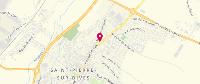 Plan de Hyper Casino, Rue de Lisieux, 14170 Saint-Pierre-sur-Dives