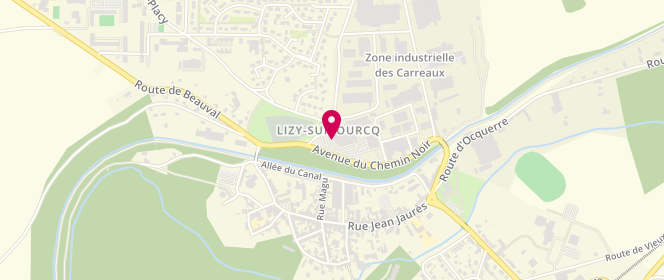 Plan de Intermarche Lizy-Sur-Ourcq, 16 Avenue du Chemin Noir, 77440 Lizy-sur-Ourcq