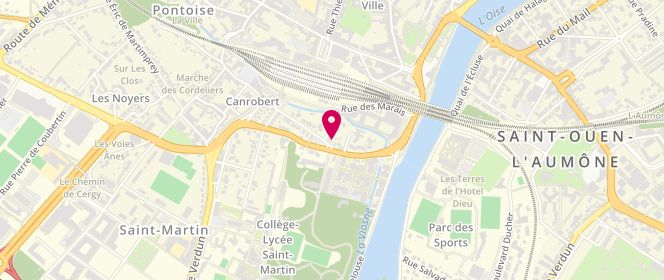 Plan de TotalEnergies Access RELAIS VIOSNE, 11, Avenue du Général Gabriel Delarue, 95300 Pontoise