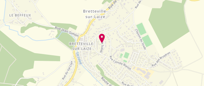 Plan de Carrefour Contact, Varendes, 14680 Bretteville-sur-Laize