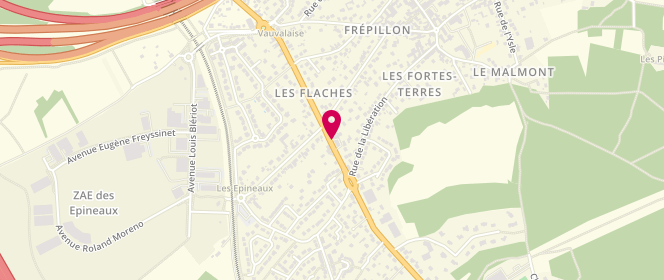 Plan de Access - TotalEnergies, 14 Avenue du General de Gaulle, 95740 Frépillon