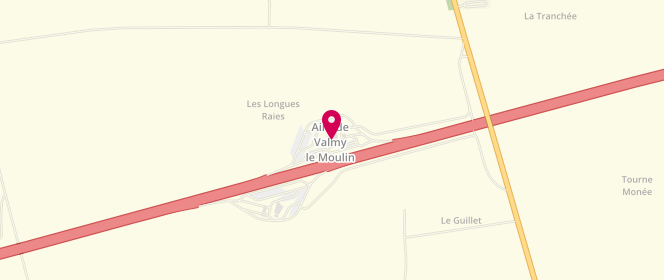 Plan de Avia -Aire de Valmy le Moulin, A4, 51800 Valmy