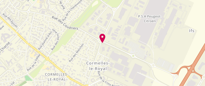 Plan de Carrefour Contact, 2 Rue de l'Industrie, 14123 Cormelles-le-Royal