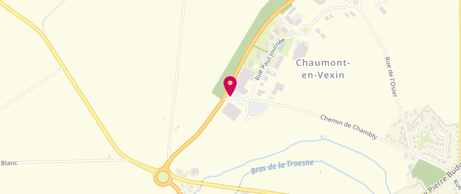 Plan de Supermarché MATCH CHAUMONT-EN-VEXIN, Zone Aménagement du Moulin d'Angean, 60240 Chaumont-en-Vexin