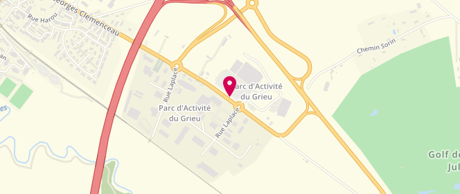 Plan de Intermarche Sodiple, parc du Grieu - Route de Lisieux, 14130 Pont-l'Évêque