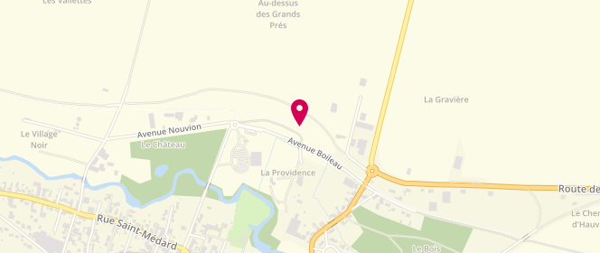 Plan de Intermarche Pontfaverger, Avenue Boileau - Les Platanes, 51490 Pontfaverger-Moronvilliers