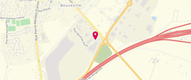 Plan de Intermarche Beuzeville, Route d'Epaigne, 27210 Beuzeville