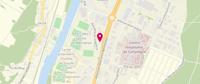 Plan de Mld, Avenue de l' Europe, 60200 Compiègne