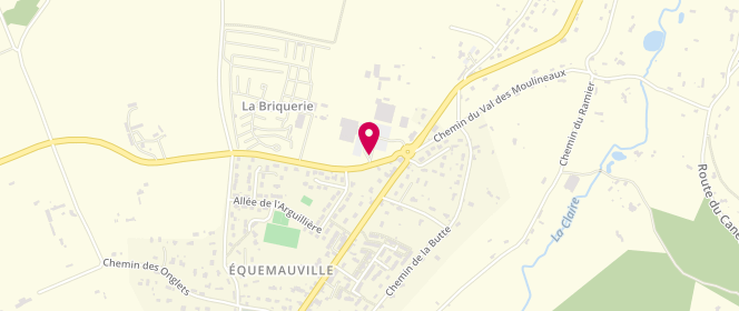 Plan de Intermarche Equemauville, Route de Trouville, 14600 Équemauville
