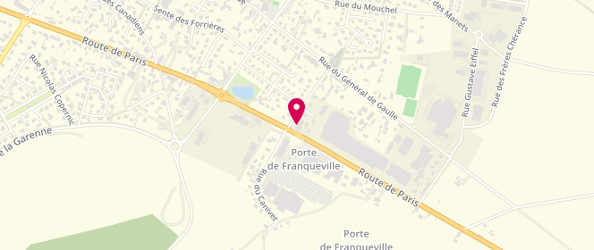 Plan de Super U, 801 Route de Paris, 76520 Franqueville-Saint-Pierre