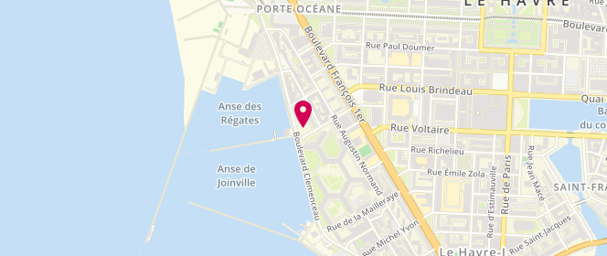 Plan de TotalEnergies RELAIS DU PERREY, Boulevard Clemenceau, 76600 Le Havre