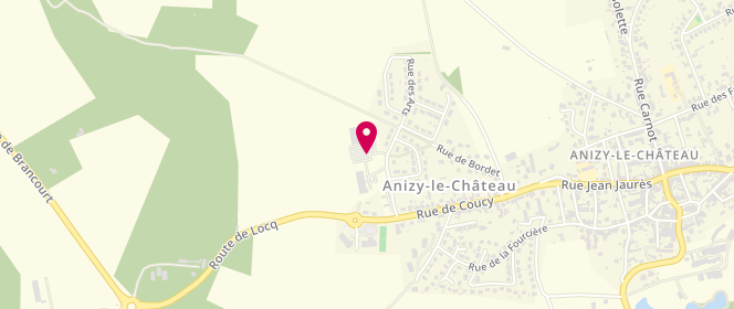 Plan de Intermarche Anizy-Le-Chateau, Rue de Coucy, 02320 Anizy-le-Château