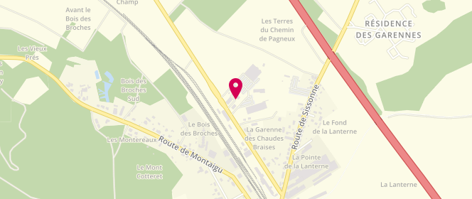 Plan de Intermarche Saint-Erme, Cd 24, Route de Liesse, 02820 Saint-Erme-Outre-et-Ramecourt