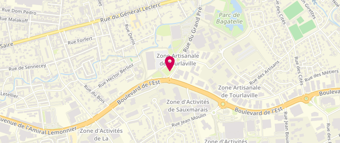 Plan de Intermarche Tourlaville, 550 Rue du Grand Pré, 50110 Tourlaville