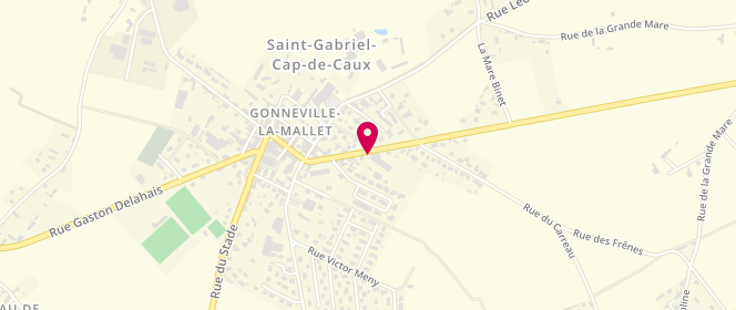 Plan de Elan GARAGE LEBARQ, 20 Rue du General Faidherbe, 76280 Gonneville-la-Mallet