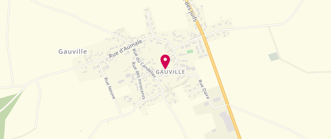 Plan de Intermarche Gauville, Route du Treport, 80290 Gauville